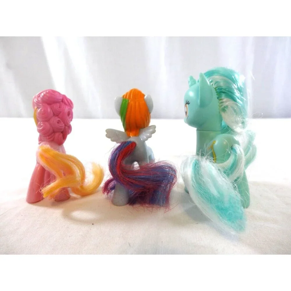 My Little Pony Pinkie Pie 3” Hasbro McDonalds 2014  Lyra Heartstrings Rainbow Da